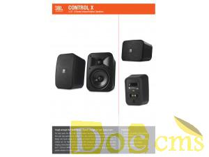 美国JBL CONTROL X工程会议音箱